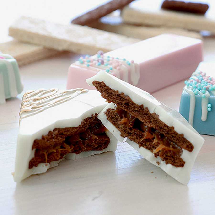 Molde Set Placa x 2 Chocogalletas "Parpen" - Imagen 3
