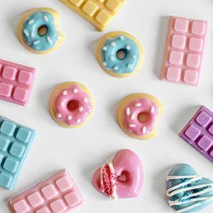 Molde Set Placa x 2 Donitas y Chocolatines «Parpen»