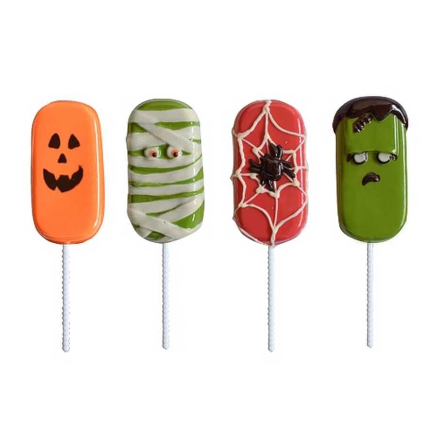 Molde Set Placa x 2 Paletas 01 "Halloween" "Parpen" - Imagen 3