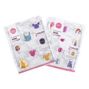 Molde Set Placa x 2 Mini Candy «Parpen»