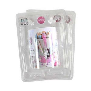 Molde Set Placa x 2 Cake Sorpresa Chica 15×20 cm «Parpen»