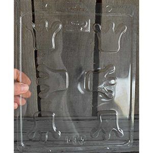 Molde Placa 645 Coronitas Chatas x 4 «Parpen»