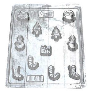 Molde Placa 660 Motivos Navidad x 11 «Parpen»