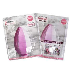 Molde Set Placa x 2 Huevos Diamante 14 cm «Parpen»
