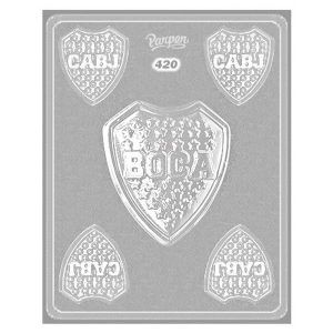 Molde placa 420 Escudos Boca «Parpen»