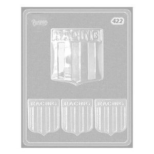 Molde placa 422 Escudos Racing «Parpen»