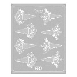 Molde placa 506 Coronitas (Apliques) «Parpen»