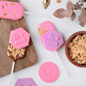 Molde Set Placa x 2 Toppers Dia de la Madre «Parpen»