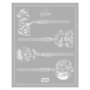 Molde placa 565 Chupetin Halloween Varios «Parpen»