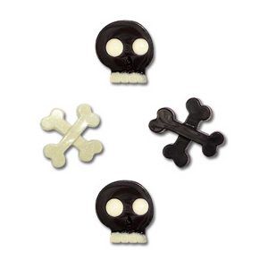 Molde placa 563 Halloween Calaveras y Huesos «Parpen»