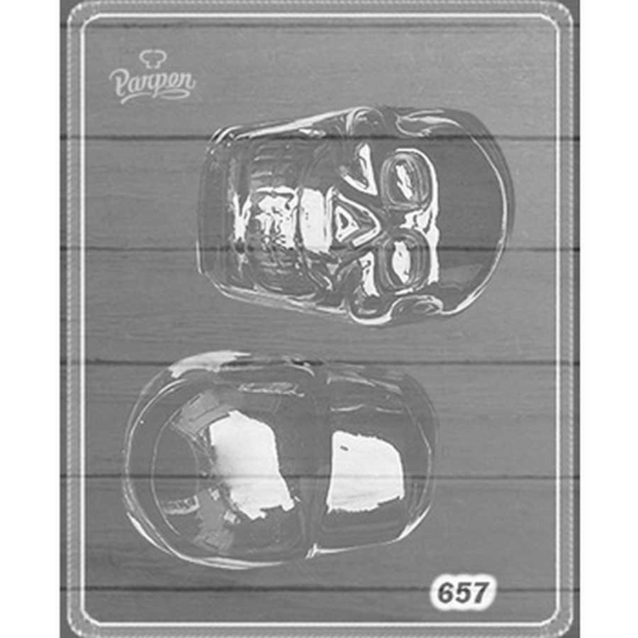 Molde placa 657 Calavera Grande "Parpen"