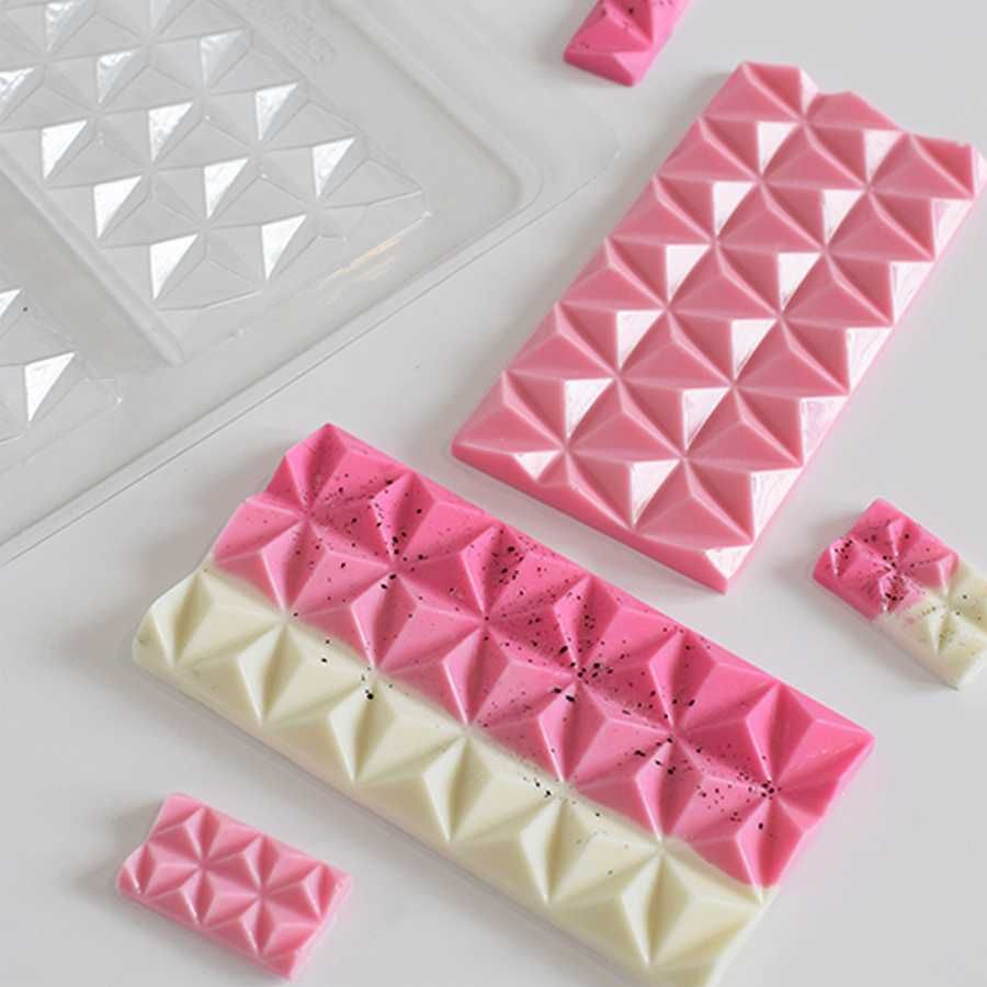Molde Set Placa x 2 Tableta Geometrica "Parpen" - Imagen 2
