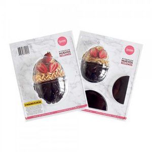 Set Placa x 2 Huevos con Divisor de Relleno «Parpen»