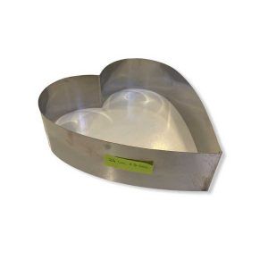 Cintura corazon Acero Inoxidable «MDA» 20x6cm