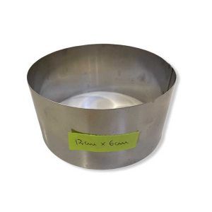 Cintura redonda Acero Inoxidable 12x6cm «MDA»