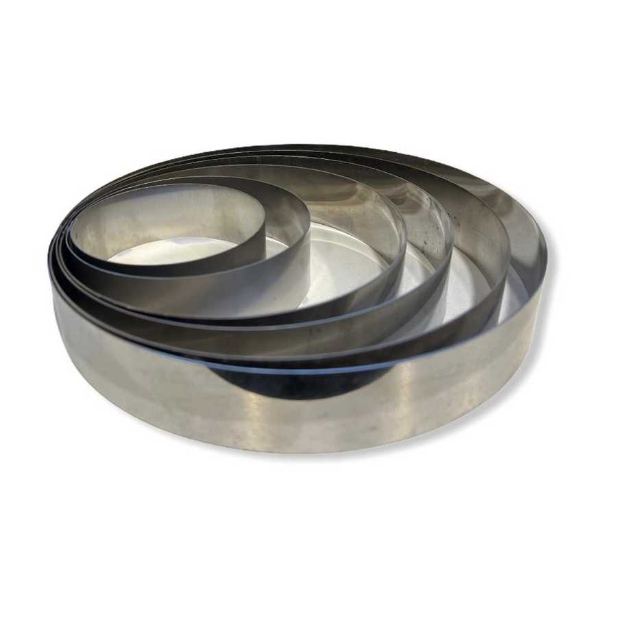 Cintura Redonda Acero Inoxidable 8x3 cm "MDA" - Imagen 2