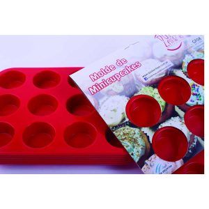 Molde cupcake mini de Silicona N°8 x 12 «Dos Lembas»
