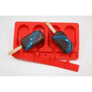 Molde silicona Helados Minor «Dos Lembas» 35 ml x 4 cav