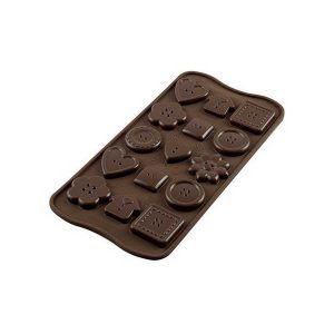 Molde Silicona SCG29 Choco Botton «Silikomart»