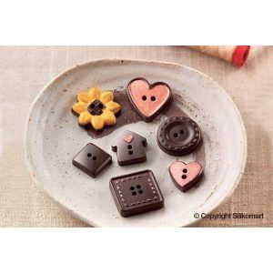 Molde Silicona SCG29 Choco Botton «Silikomart»