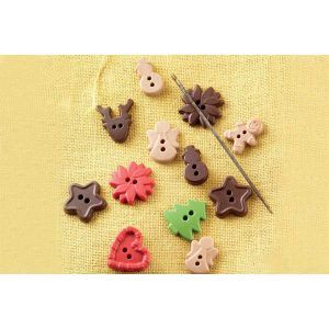 Molde Silicona SCG41 Xmas Choco Buttons «Silikomart»
