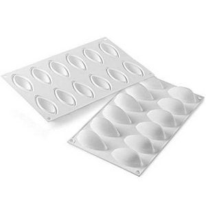 Molde Silicona Quenelle 10 «Silikomart»