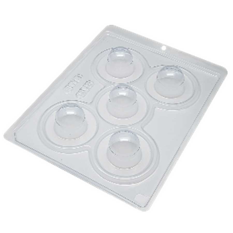 Molde placa especial mini trufa "BW"