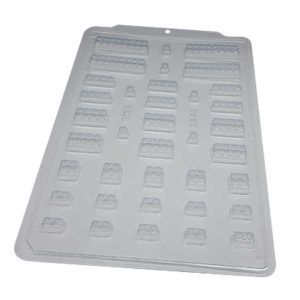 Molde placa Legos «BW»
