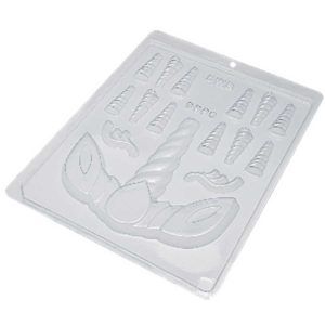 Molde placa unicornio 1 «BW»