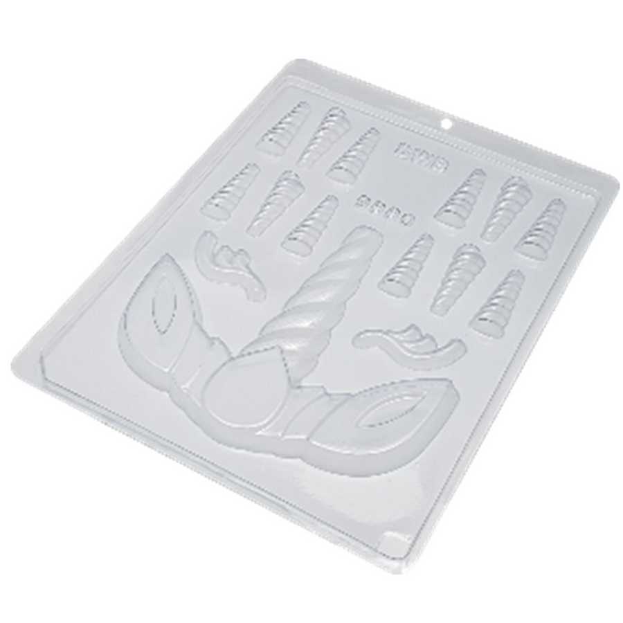 Molde placa unicornio 1 "BW"