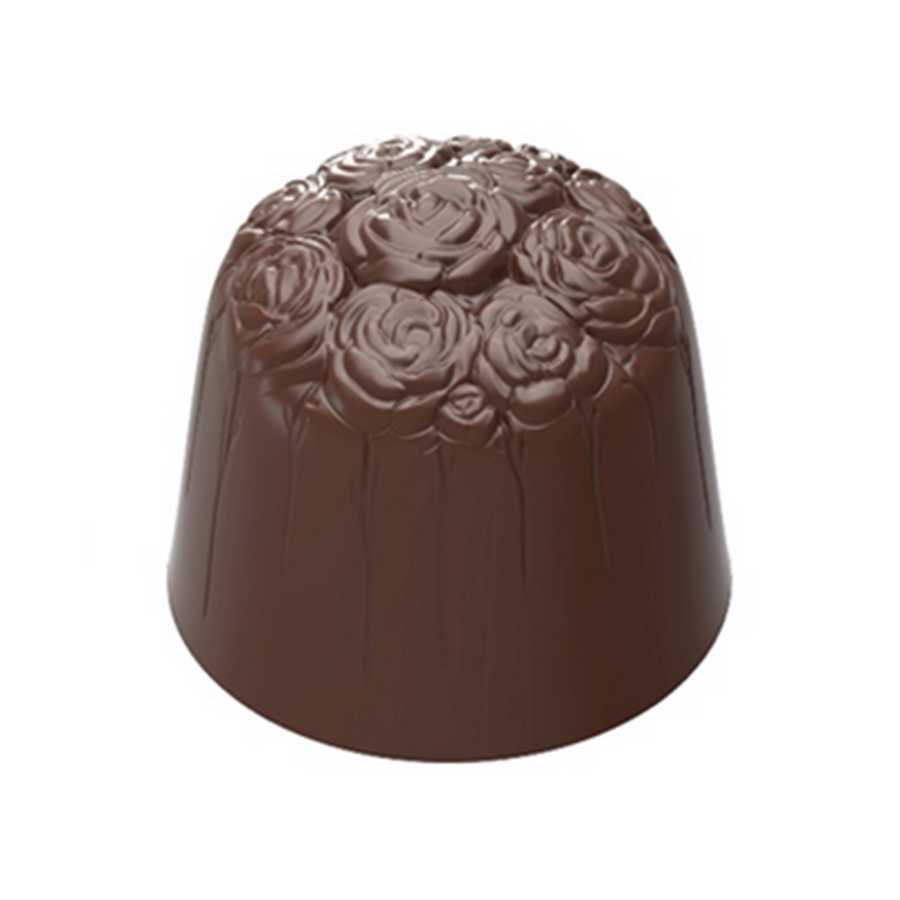 Molde policarbonato bombon flor - 1932CW