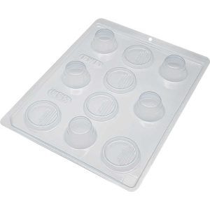 Molde placa especial Caja redonda mini «BW»