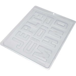 Molde placa Abecedario 2 «BW»