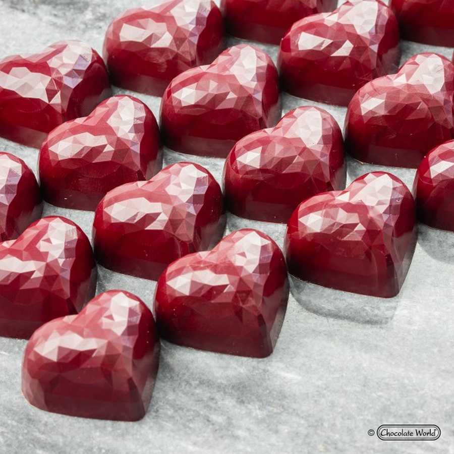 Molde policarbonato Corazon Facet - 1913CW