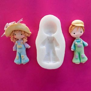 Molde Silicona Sarakay Alma Niña «Arte Nery»