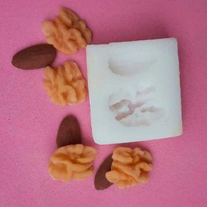 Molde Silicona Almendra Y Nuez «Arte Nery»