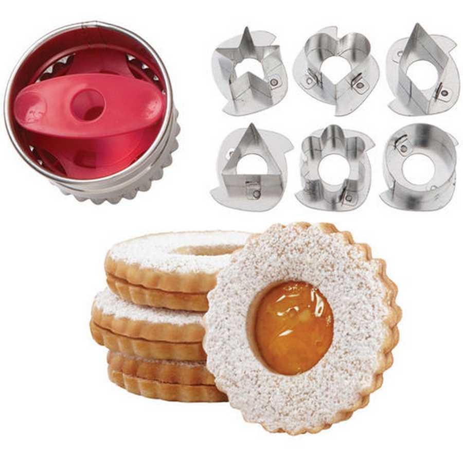 Cortante Galletitas Metalico Redondo "Wilton"