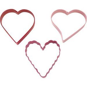 Cortante Galletitas Set x 3 Corazones «Wilton»