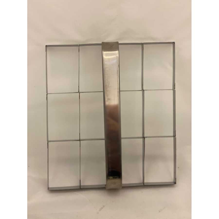 Placa cortante Lingote Acero Inoxidable 9x6x2 cm x12 piezas "MDA"