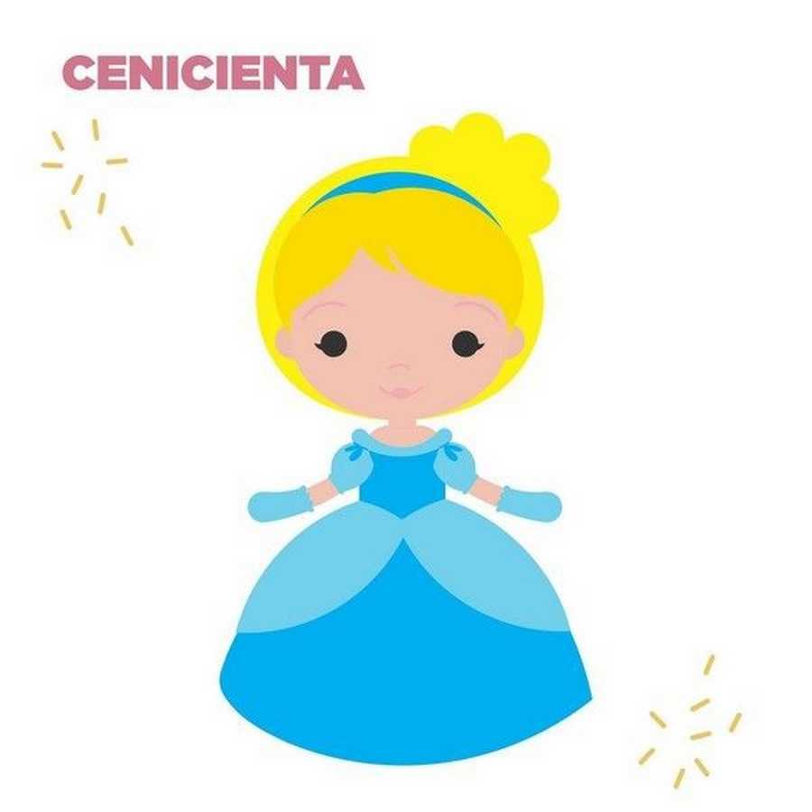 Cortantes Cenicienta Collage princesas "Ruphas"