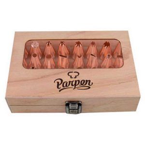 Boquillas Grandes Caja Completa Rose Gold x24 + Manga + Cupla «Parpen»