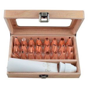 Boquillas Grandes Caja Completa Rose Gold x24 + Manga + Cupla «Parpen»