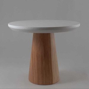 Pie Torta con base Madera L 15cm Borde 45° 20cm
