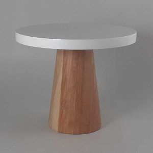 Pie Torta con base Madera L 15cm Borde recto 20cm