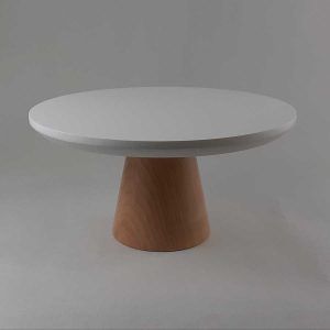 Pie Torta con base Madera L 11cm Borde 45° 24cm