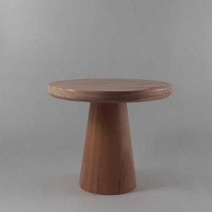 Pie Torta con base Madera Paraiso H 15cm Borde recto 20cm