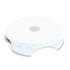 Base Giratoria para decorar Blanca 28cm «Doña Clara»