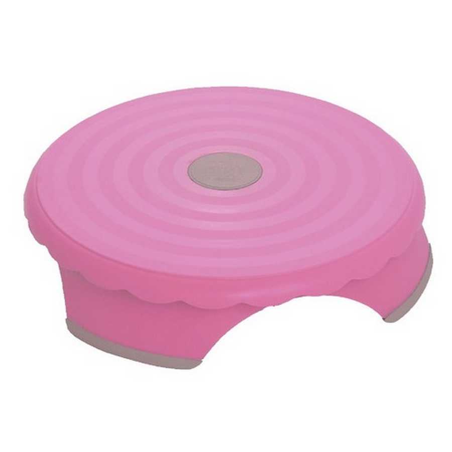 Base Giratoria para decorar Rosa 28cm "Doña Clara"