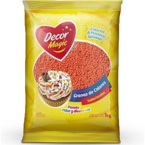 Grana color naranja «Decormagic» x 1 kg