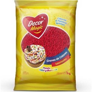 Grana color roja «Decormagic» x 1 Kg